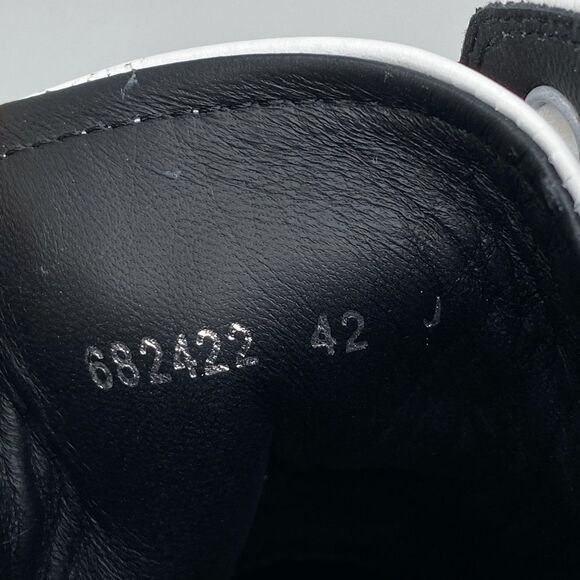 Alexander McQueen Men's Tread Slick Platform Leather Booties size 42/us size 9 - Picture 9 of 12